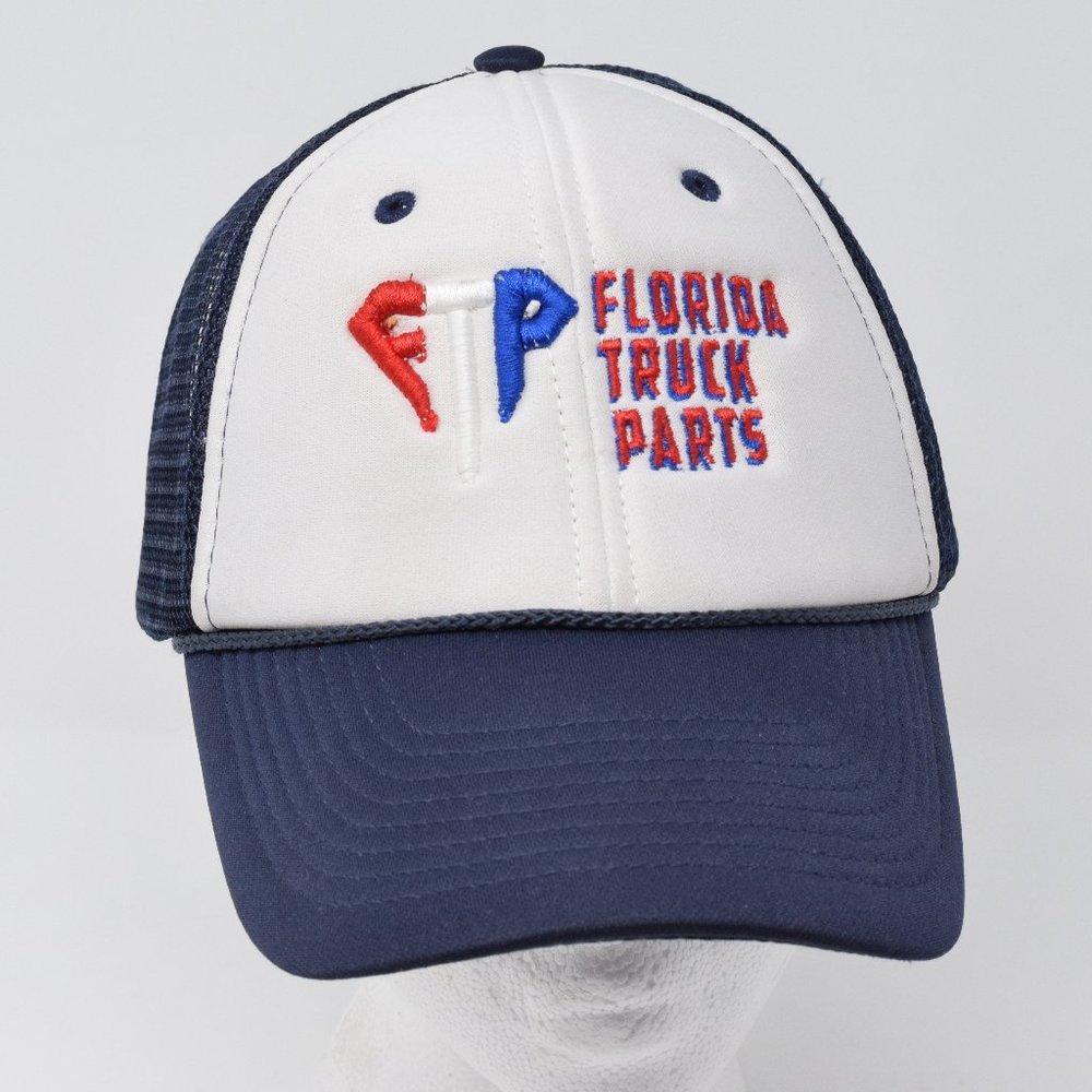 Vintage Florida Truck Parts Trucker Hat Snapback